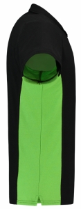 TRICORP-Jobwear, T-Shirt, mit Brusttasche, Bicolor, 180 g/m², black-lime