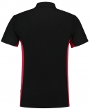 TRICORP-Jobwear, T-Shirt, mit Brusttasche, Bicolor, 180 g/m², black-red