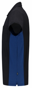 TRICORP-Jobwear, T-Shirt, mit Brusttasche, Bicolor, 180 g/m², navy-royalblue