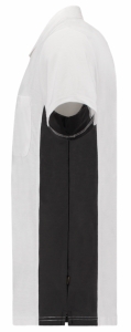 TRICORP-Jobwear, T-Shirt, mit Brusttasche, Bicolor, 180 g/m², white-darkgrey