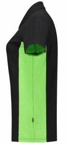 TRICORP-Jobwear, Damen-T-Shirt, Bicolor, 180 g/m², black-lime