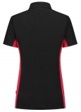 TRICORP-Jobwear, Damen-T-Shirt, Bicolor, 180 g/m², black-red