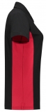 TRICORP-Jobwear, Damen-T-Shirt, Bicolor, 180 g/m², black-red


