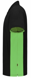 TRICORP-Jobwear, T-Shirt, Bicolor, 180 g/m², black-lime