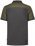 TRICORP-Jobwear, Poloshirt, Bicolor, Basic Fit, Kurzarm, 180 g/m², darkgrey-army