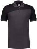 TRICORP-Jobwear, Poloshirt, Bicolor, Basic Fit, Kurzarm, 180 g/m², darkgrey-black