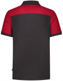 TRICORP-Jobwear, Poloshirt, Bicolor, Basic Fit, Kurzarm, 180 g/m², darkgrey-red