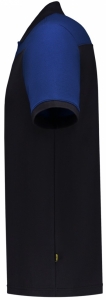 TRICORP-Jobwear, Poloshirt, Bicolor, Basic Fit, Kurzarm, 180 g/m², navy-royalblue