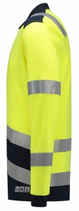 TRICORP-Warnschutz, Warn-Poloshirt, Multinorm, langarm, 200 g/m², warngelb
