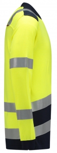 TRICORP-Warnschutz, Warn-Poloshirt, Multinorm, langarm, 200 g/m², warngelb