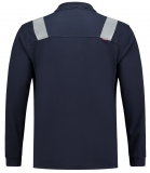TRICORP-Warnschutz, Warn-Poloshirt, Multinorm, langarm, 200 g/m², dunkelblau


