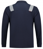 TRICORP-Warnschutz, Warn-Poloshirt, Multinorm, langarm, 200 g/m², dunkelblau