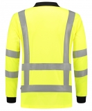 TRICORP-Warnschutz, Warn-Poloshirt, langarm, 180 g/m², warngelb