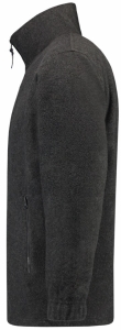 TRICORP-Kälteschutz, Fleece-Arbeits-Berufs-Jacke, Basic Fit, 320 g/m², anthrazit meliert