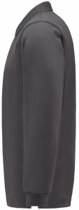 TRICORP-Jobwear, Sweatshirt, Polokragen, Basic Fit, Langarm, 280 g/m², darkgrey