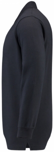 TRICORP-Jobwear, Sweatshirt, Polokragen, Basic Fit, Langarm, 280 g/m², navy