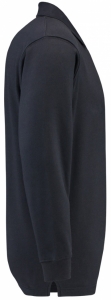 TRICORP-Jobwear, Sweatshirt, Polokragen, Basic Fit, Langarm, 280 g/m², navy