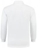 TRICORP-Jobwear, Sweatshirt, Polokragen, Basic Fit, Langarm, 280 g/m², weiß