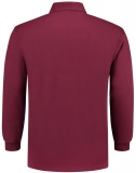 TRICORP-Jobwear, Sweatshirt, Polokragen, Basic Fit, Langarm, 280 g/m², wine