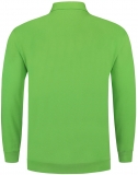 TRICORP-Jobwear, Sweatshirt Polokragen und Bund, Basic Fit, Langarm, 280 g/m², lime