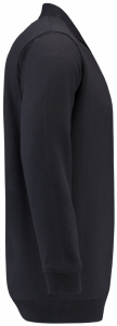 TRICORP-Jobwear, Sweatshirt Polokragen und Bund, Basic Fit, Langarm, 280 g/m², navy