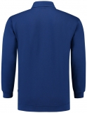 TRICORP-Jobwear, Sweatshirt Polokragen und Bund, Basic Fit, Langarm, 280 g/m², royalblue
