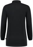 TRICORP-Jobwear, Sweatshirt Polokragen Damen, Basic Fit, Langarm, 280 g/m², black