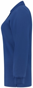 TRICORP-Jobwear, Sweatshirt Polokragen Damen, Basic Fit, Langarm, 280 g/m², royalblue