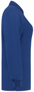 TRICORP-Jobwear, Sweatshirt Polokragen Damen, Basic Fit, Langarm, 280 g/m², royalblue