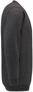 TRICORP-Jobwear, Sweatshirt, Basic Fit, Langarm, 280 g/m², anthrazit meliert