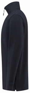 TRICORP-Jobwear, Sweatshirt 1/4-Reissverschluss, Basic Fit, 280 g/m², navy