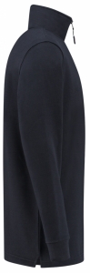 TRICORP-Jobwear, Sweatshirt 1/4-Reissverschluss, Basic Fit, 280 g/m², navy