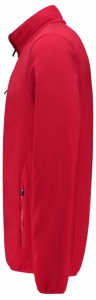 TRICORP-Kälteschutz, Fleece-Arbeits-Berufs-Jacke, Exzellent Herren, Slim Fit, 280 g/m², red