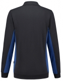 TRICORP-Jobwear, Damen-Sweatshirt mit Polokragen, 280 g/m², navy-royalblue