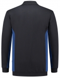 TRICORP-Jobwear, Sweatshirt mit Polokragen, 280 g/m², navy-royalblue