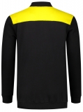 TRICORP-Jobwear, Sweatshirt Polokragen Bicolor, Basic Fit, 280 g/m², black-yellow