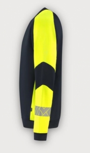 Tricorp Warnschutz Sweatshirt Reflective Redefined, Ink-Fluor Yellow