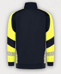 Tricorp Warnschutz Sweatjacke Reflective Redefined, Ink Fluor Yellow