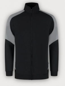 Tricorp Sweatjacke Bicolor Redefined, Black-Grey