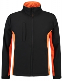 TRICORP-Kälteschutz, Softshell-Arbeits-Berufs-Jacke, Bicolor, 340 g/m², black-orange