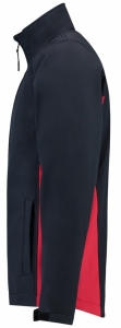 TRICORP-Kälteschutz, Softshell-Arbeits-Berufs-Jacke, Bicolor, 340 g/m², navy-red