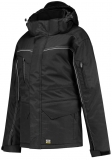 TRICORP-Kälteschutz, Winter-Arbeits-Berufs-Midi Parka, Canvas, Basic Fit, 300 g/m², black