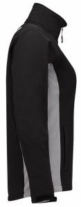 TRICORP-Kälteschutz, Damen-Softshell-Arbeits-Berufs-Jacke, Bicolor, 340 g/m², black-grey