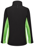 TRICORP-Kälteschutz, Damen-Softshell-Arbeits-Berufs-Jacke, Bicolor, 340 g/m², black-lime