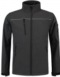 TRICORP-Jobwear, Kinder-Softshelljacke, Bicolor, 340 g/m², darkgrey-black