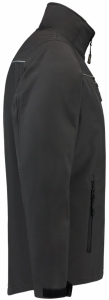 TRICORP-Jobwear, Kinder-Softshelljacke, Bicolor, 340 g/m², darkgrey-black