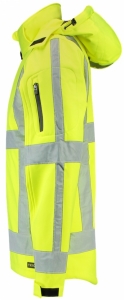 TRICORP-Warnschutz, Warn-Softshelljacke, 300 g/m², warngelb
