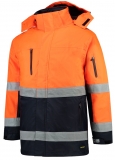 TRICORP-Warnschutz, Winter-Warn-Parka EN ISO 20471 Bicolor, Basic Fit, 200 g/m², fluor orange-navy