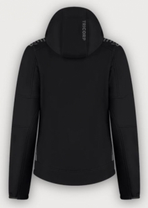Tricorp Softshelljacke Kapuze Exzellent Redefined Damen, Black