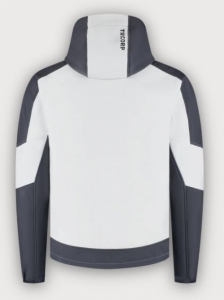 Tricorp Softshelljacke Kapuze Bicolor Redefined, White-Anthracite